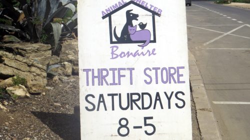 Thrift store on Bonaire