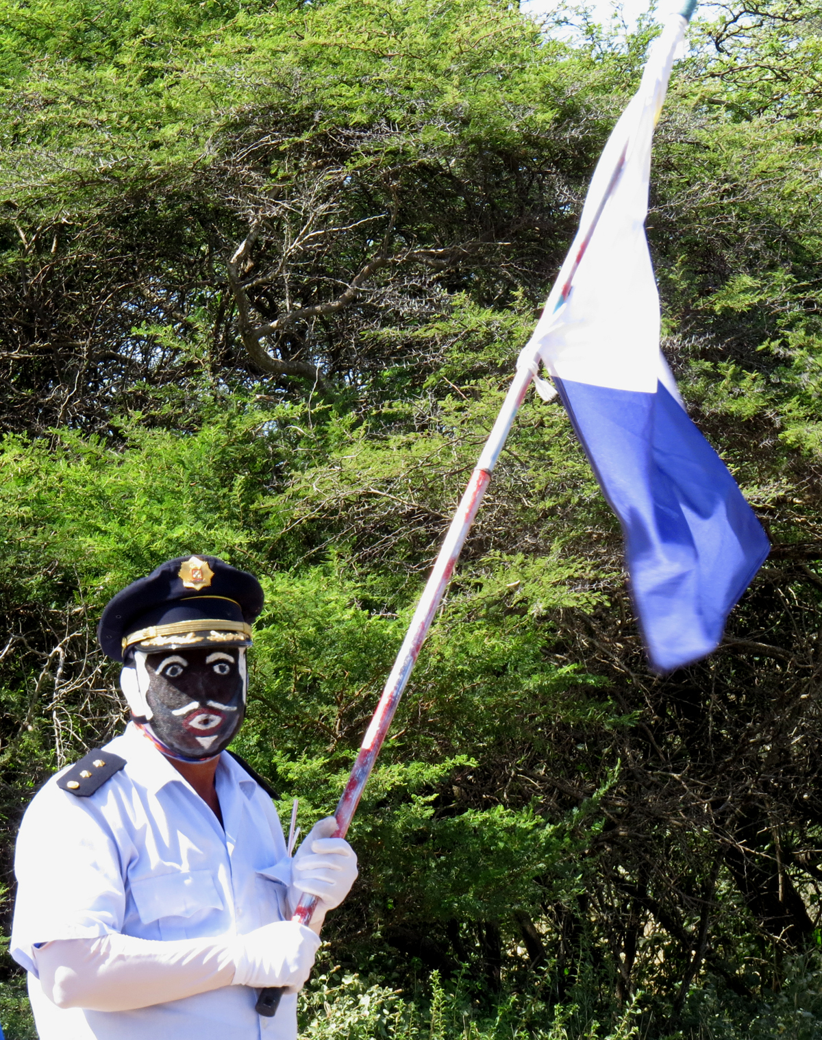 Policeman - Masquerade on Bonaire